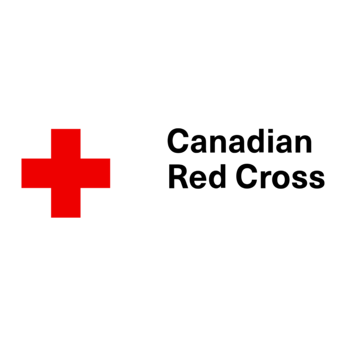 Timmins Care Logo of the Canadian Red Cross featuring a red cross symbol on the left and the words "Canadian Red Cross" on the right against a white background. Cochrane District Social Services Administration Board